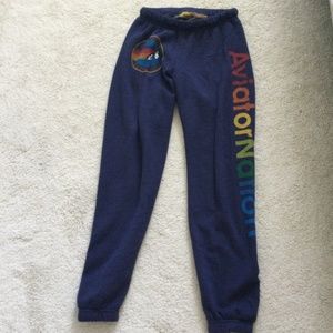 Aviator nation sweatpants